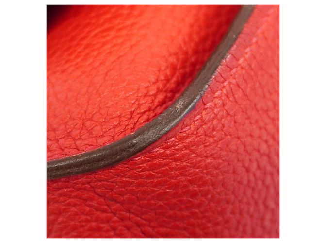 Hermès Borsa a tracolla Hermes Jypsiere 34 Rosso - vista 8