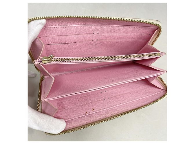 Louis Vuitton Monogram Multicolor Zippy Wallet Pink Weiß - Ansicht 3