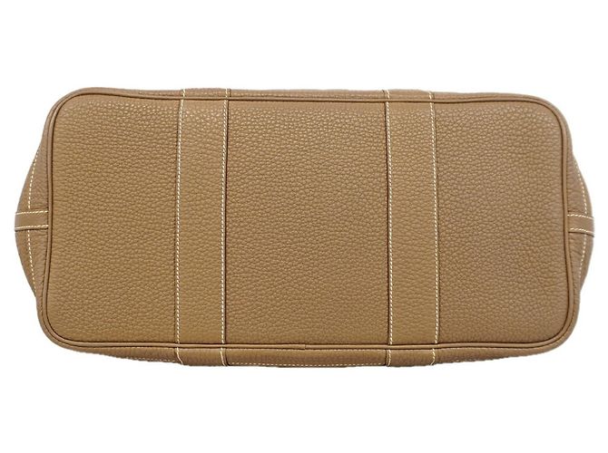 Hermès Sac Cabas Hermes Garden PM Taupe - vue 3