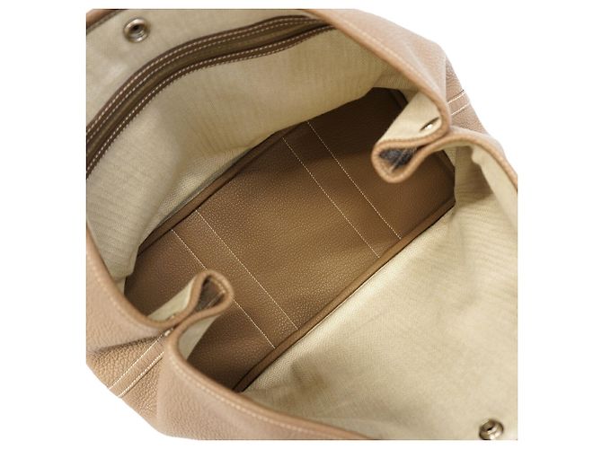 Hermès Sac Cabas Hermes Garden PM Taupe - vue 4