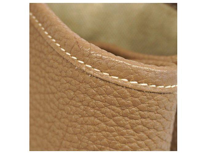 Hermès Sac Cabas Hermes Garden PM Taupe - vue 7