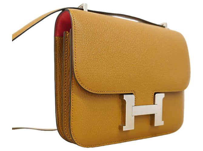Hermès Bolsa de Ombro Hermes Constance Mini Verso Marrom - vista 2