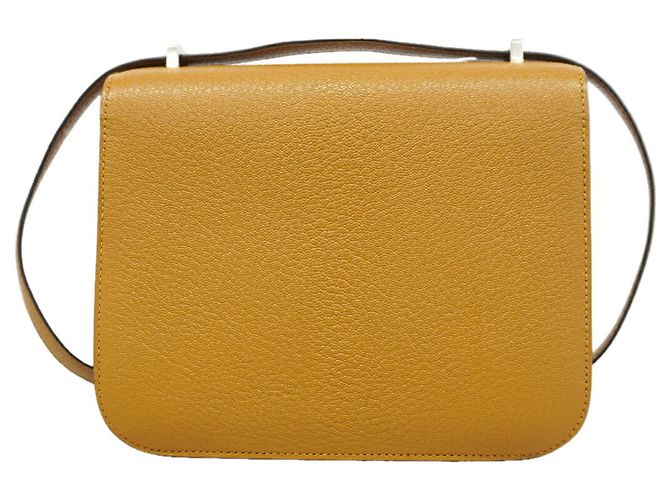 Hermès Bolsa de Ombro Hermes Constance Mini Verso Marrom - vista 8