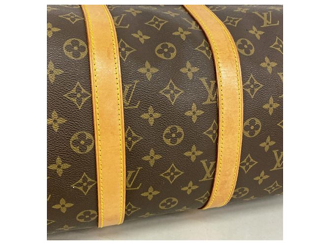 Bolsa Boston Louis Vuitton Monogram Keepall 45 Marrom - vista 10