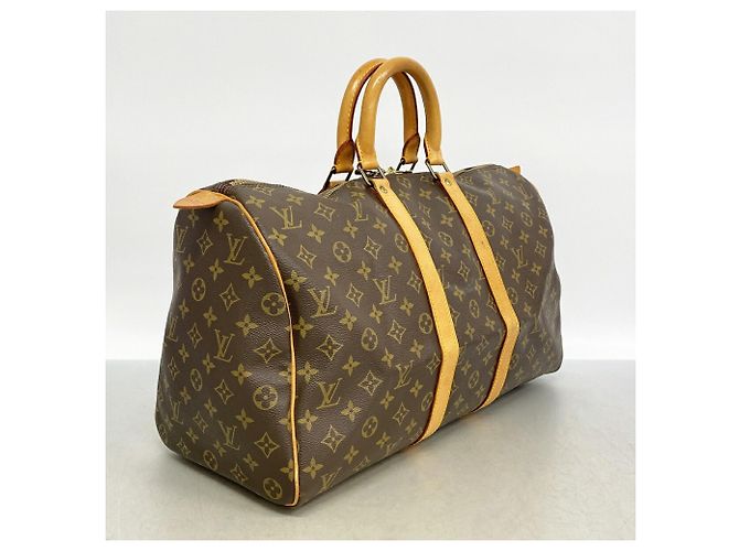 Bolsa Boston Louis Vuitton Monogram Keepall 45 Marrom - vista 2