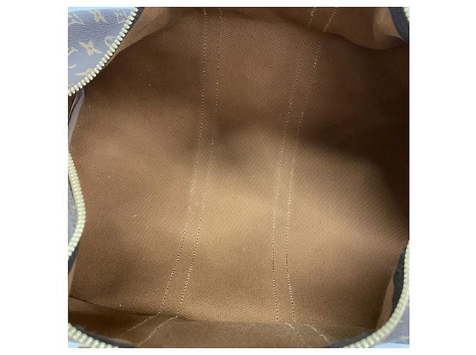 Bolsa Boston Louis Vuitton Monogram Keepall 45 Marrom - vista 4