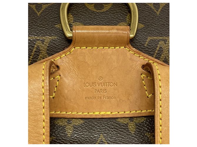 Mochila Louis Vuitton Monogram Montsouris MM Marrom - vista 5