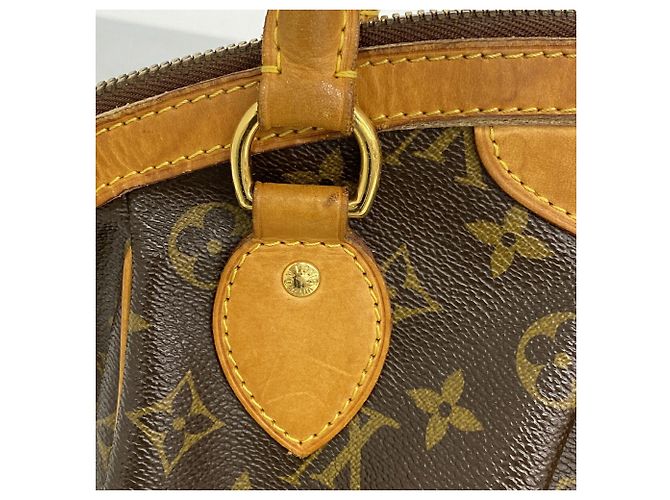 Sac à main Louis Vuitton Monogram Tivoli PM Marron - vue 10