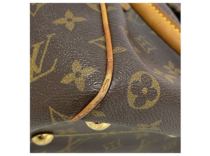Sac à main Louis Vuitton Monogram Tivoli PM Marron - vue 6