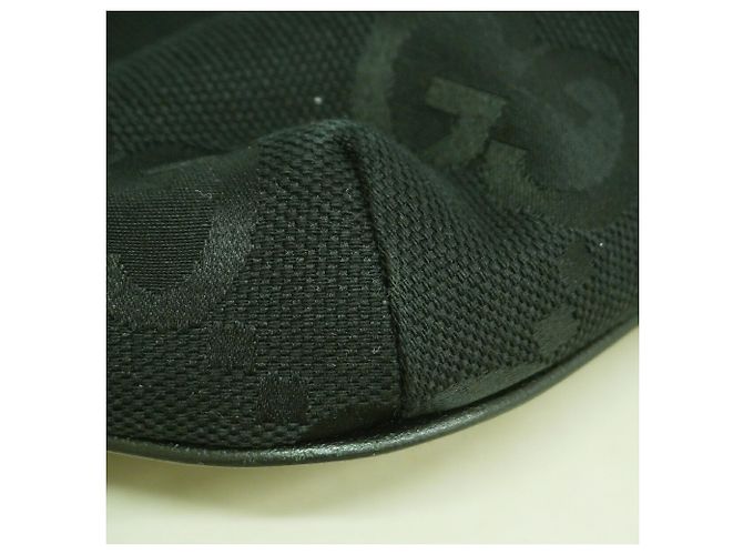 Borsa a tracolla Gucci Jumbo GG Canvas Nero - vista 6