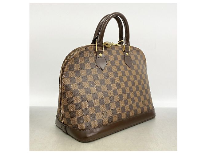 Borsa Louis Vuitton Damier Alma N51131 Ebene Damier ebene - vista 2
