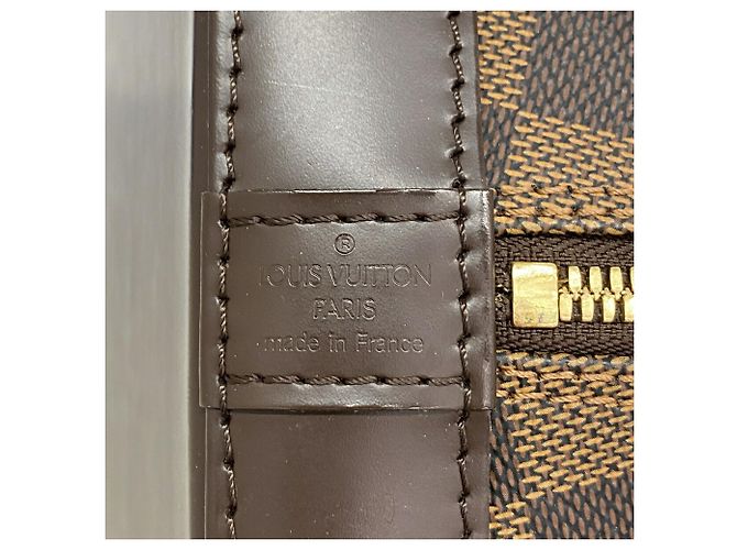 Borsa Louis Vuitton Damier Alma N51131 Ebene Damier ebene - vista 5