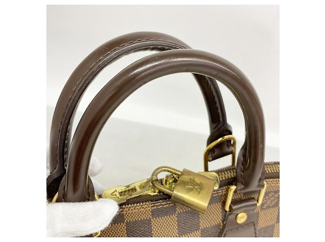 Borsa Louis Vuitton Damier Alma N51131 Ebene Damier ebene - vista 8