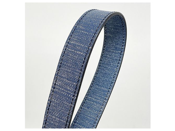 Bolso Louis Vuitton Epi Denim Chain It PM Azul - vista 8