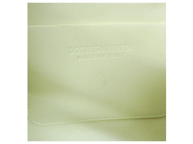 Bottega Veneta Beak Leather Small Beige - Ansicht 4