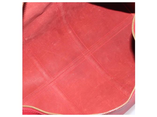 Louis Vuitton Keepall Epi Leather 50 Red - view 5