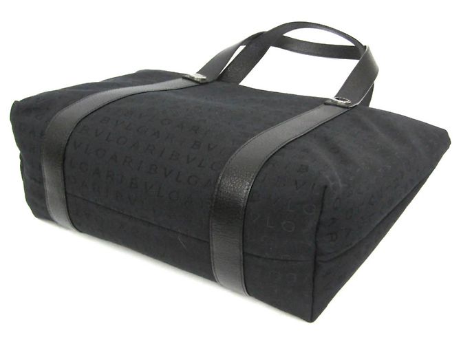 Bulgari Bvlgari Logomania Canvas Negro - vista 2