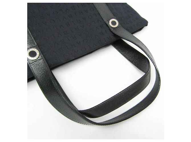 Bulgari Bvlgari Logomania Canvas Negro - vista 6
