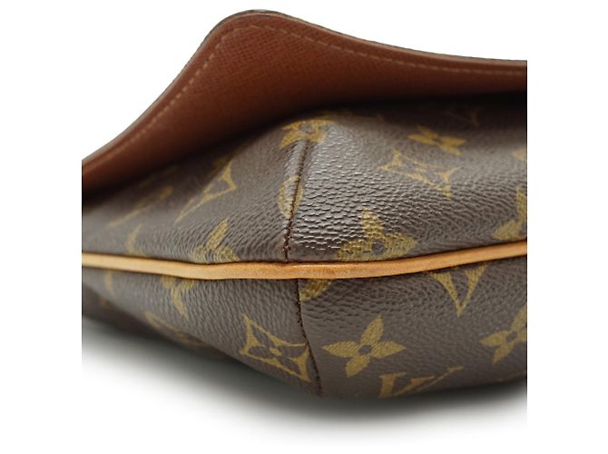 Louis Vuitton Monogram Musette Tango Brown Mustard - view 6