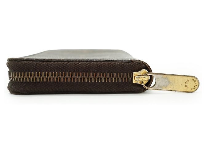 Louis Vuitton Cartera Zippy Long Monogram Castaño - vista 3