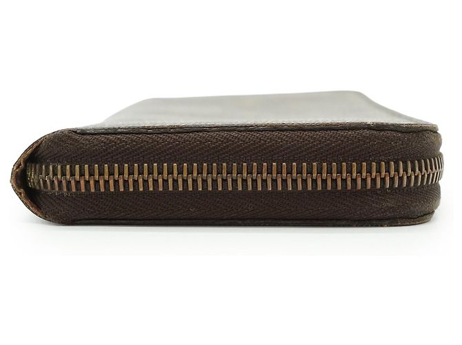 Louis Vuitton Cartera Zippy Long Monogram Castaño - vista 4