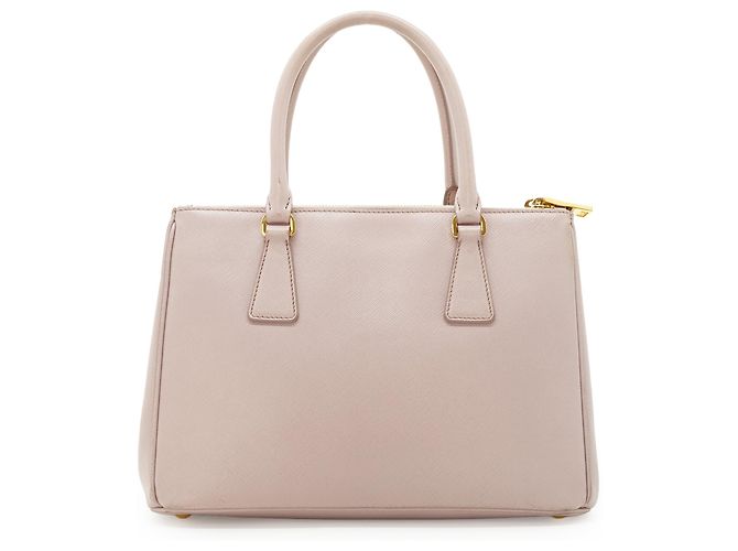 Prada Tote Double Zip Galleria Orchidea Medium em Saffiano 2way Rosa - vista 2