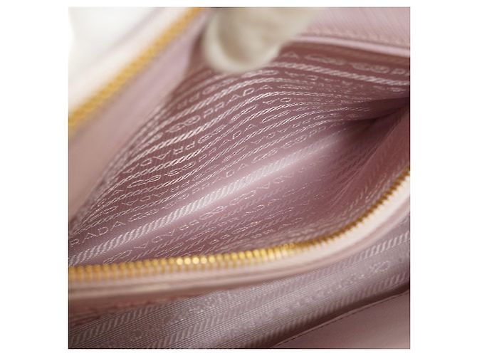 Prada Bolso Tote Double Zip Galleria Orchidea Medium de Saffiano 2way Rosa - vista 17