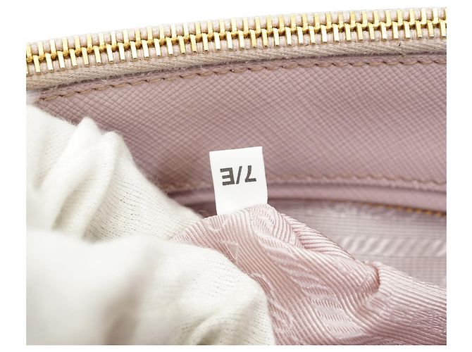 Prada Bolso Tote Double Zip Galleria Orchidea Medium de Saffiano 2way Rosa - vista 18