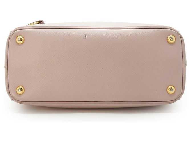 Prada Tote Double Zip Galleria Orchidea Medium em Saffiano 2way Rosa - vista 5