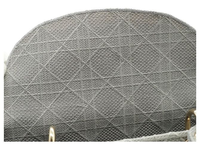 Lady Dior Medium Cannage D-Lite Gris - vista 14