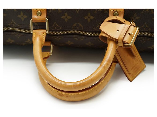 Louis Vuitton Monogram Keepall Bandouliere 50 Braun - Ansicht 10