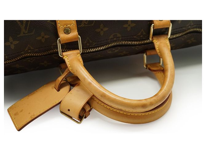 Louis Vuitton Monogram Keepall Bandouliere 50 Braun - Ansicht 11