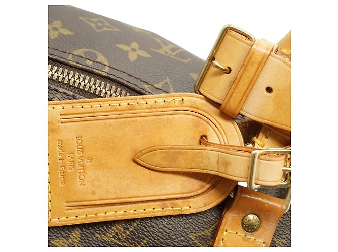 Louis Vuitton Monogram Keepall Bandouliere 50 Braun - Ansicht 12