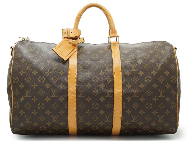 Louis Vuitton Monogram Keepall Bandouliere 50 Braun - Ansicht 2