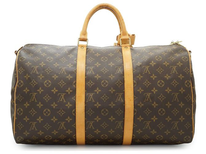 Louis Vuitton Monogram Keepall Bandouliere 50 Braun - Ansicht 3