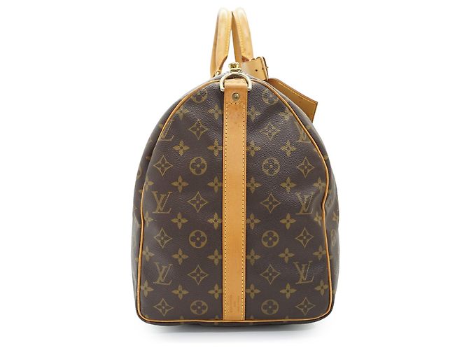 Louis Vuitton Monogram Keepall Bandouliere 50 Braun - Ansicht 5