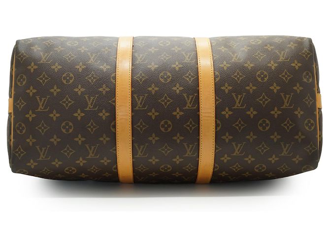Louis Vuitton Monogram Keepall Bandouliere 50 Braun - Ansicht 6