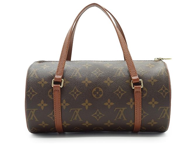 Louis Vuitton Monogram Papillon 26 Marrone Pelle - vista 2