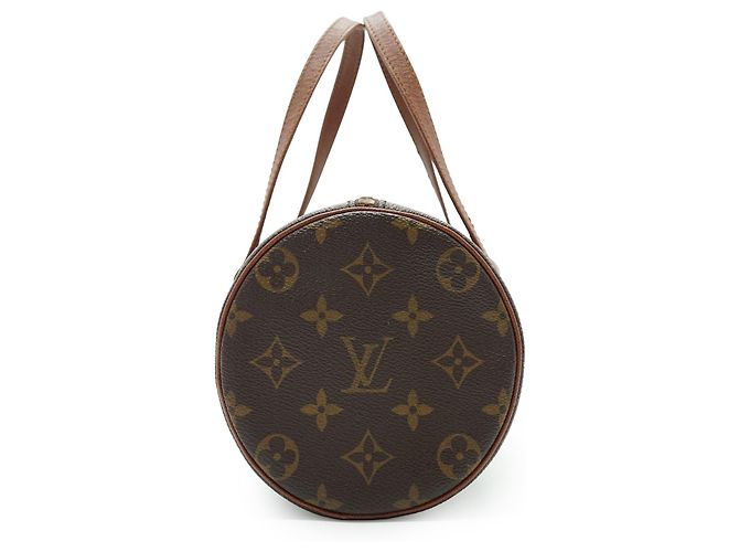 Louis Vuitton Monogram Papillon 26 Marrone Pelle - vista 3