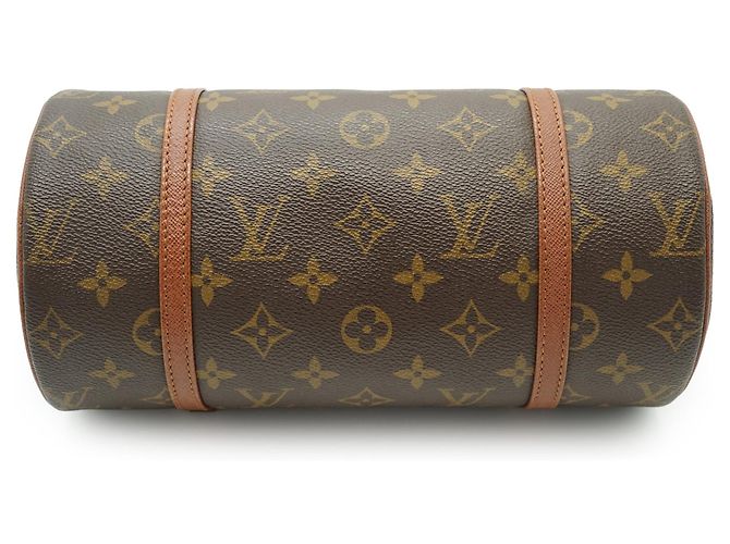 Louis Vuitton Monogram Papillon 26 Marrone Pelle - vista 5