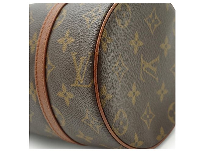Louis Vuitton Monogram Papillon 26 Marrone Pelle - vista 7