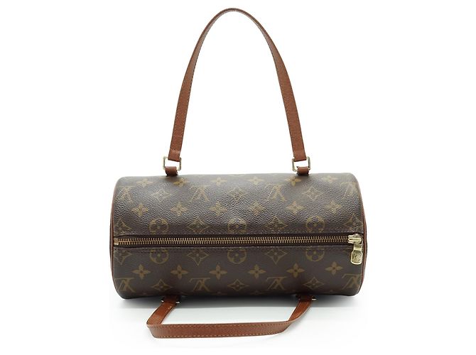 Louis Vuitton Monogram Papillon 26 Marrone Pelle - vista 8