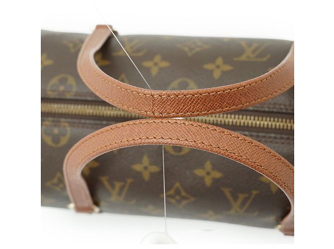 Louis Vuitton Monogram Papillon 26 Marrone Pelle - vista 9