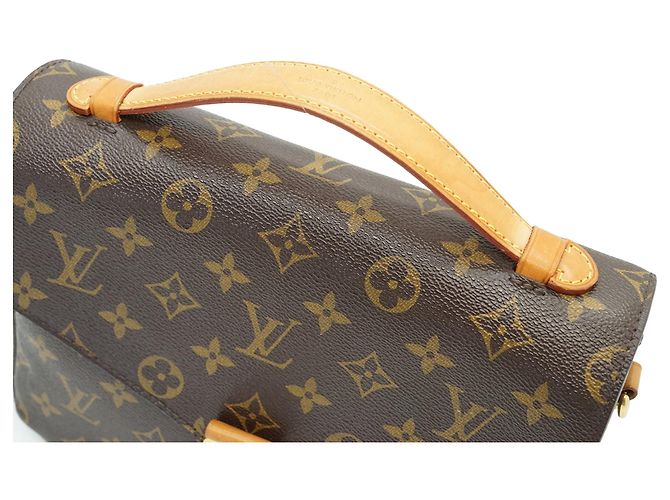 Louis Vuitton Monogram Pochette Metis MM Braun - vista 8