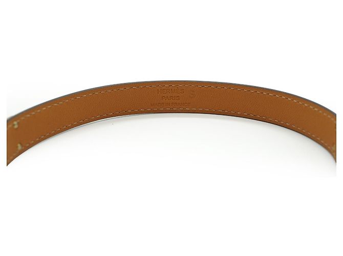Hermès Kelly Double Tour Armband T2 Braun Golden Bordeaux - Ansicht 10