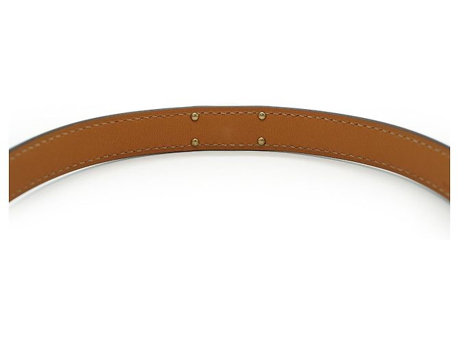 Hermès Kelly Double Tour Armband T2 Braun Golden Bordeaux - Ansicht 9