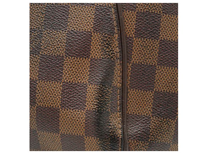 Louis Vuitton Damier Ebene Sistina GM Marrone Rosso - vista 8