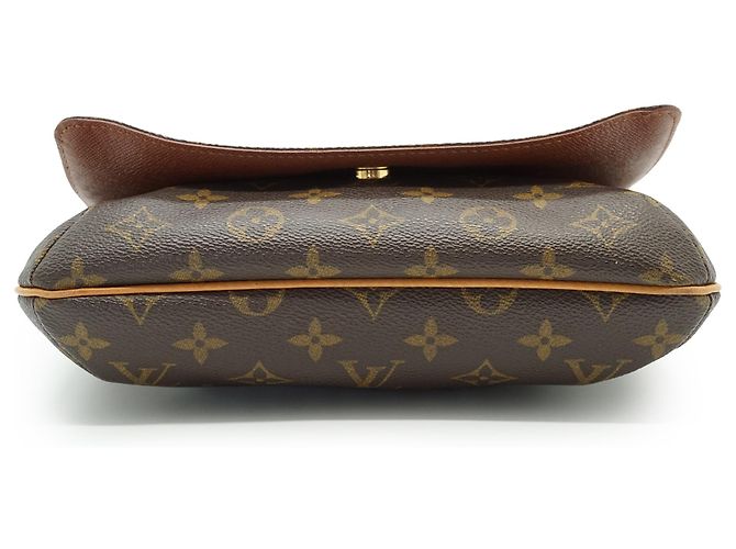 Louis Vuitton Monogram Musette Tango Marrom Mostarda - vista 5