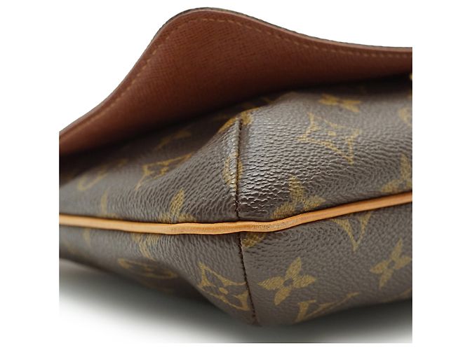 Louis Vuitton Monogram Musette Tango Marrom Mostarda - vista 6
