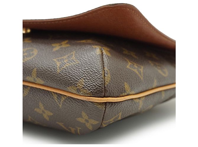 Louis Vuitton Monogram Musette Tango Marrom Mostarda - vista 7